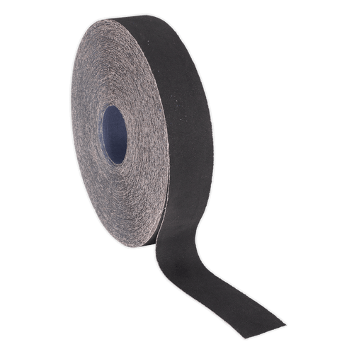 Sealey ER255060 Emery Roll Blue Twill 25mm x 50m 60Grit Sealey ER255060 Emery Roll Blue Twill 25mm x 50m 60Grit