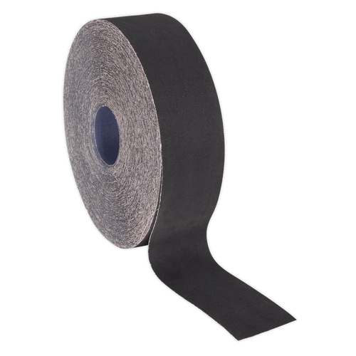 Sealey ER505080 Emery Roll Blue Twill 50mm x 50m 80Grit Sealey ER505080 Emery Roll Blue Twill 50mm x 50m 80Grit