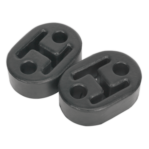 Sealey EX02 Exhaust Mounting Rubbers L60 x D41 x H20 (Pack of 2)