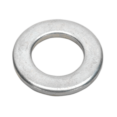 Sealey FWA1630 Flat Washer M16 x 30mm Form A Zinc DIN 125 Pack of 50