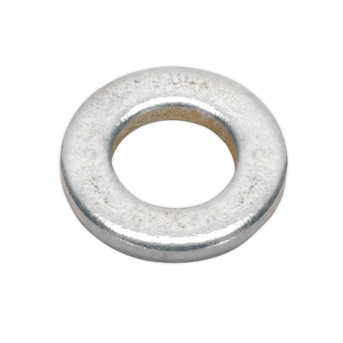 Sealey FWA612 Flat Washer M6 x 12mm Form A Zinc DIN 125 Pack of 100