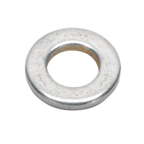 Sealey FWA612 Flat Washer M6 x 12mm Form A Zinc DIN 125 Pack of 100