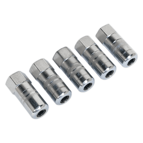 Sealey GGE5 Hydraulic Connector 4-Jaw Heavy-Duty 1/8"BSP Pack of 5