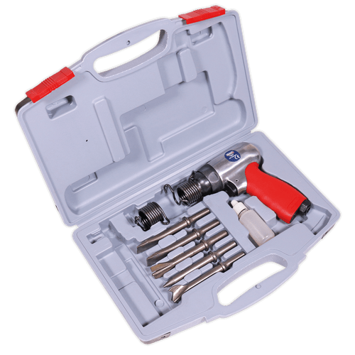 Sealey GSA12 Air Hammer Kit Medium Stroke