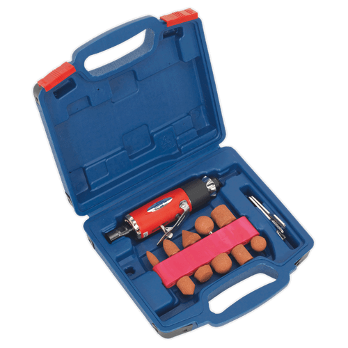 Sealey GSA67 Air Die Grinder Kit 15pc