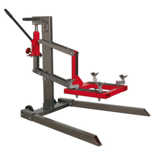 Sealey MCL500 Single Post Motorcycle Lift 450kg Capacity