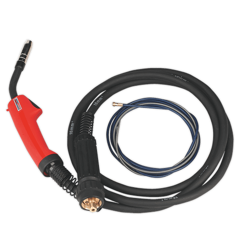 Sealey MIG/T15 MIG Torch 3m Euro Connector TB15