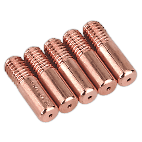 Sealey MIG952 Contact Tip 0.8mm MB14 Pack of 5