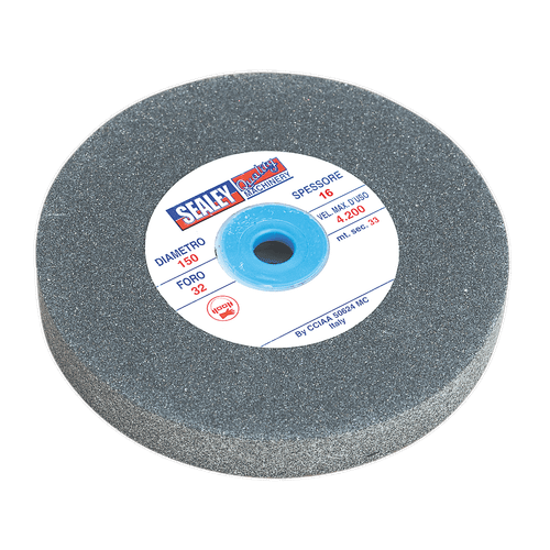 Sealey NBG150/GWF Grinding Stone 150 x 16mm 13mm Bore A60P Fine