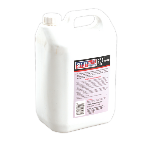Sealey NCO/5L Neat Cutting Oil 5ltr