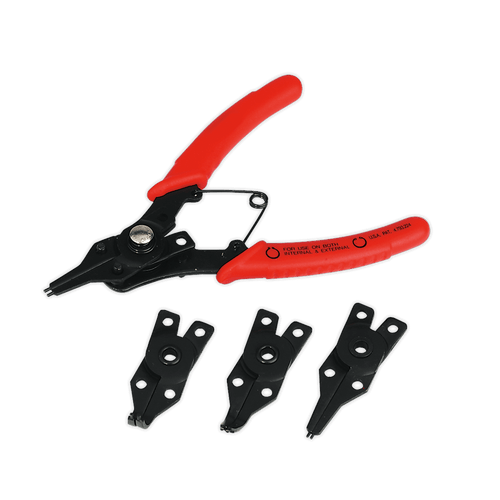 Sealey S0457 Circlip Pliers Set Internal/External