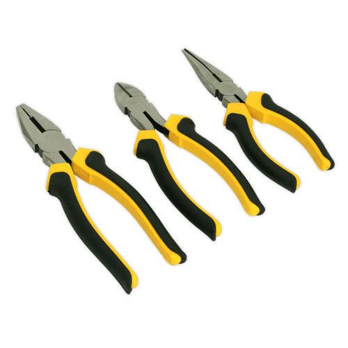 Sealey S0645 Comfort Grip Pliers Set 3pc