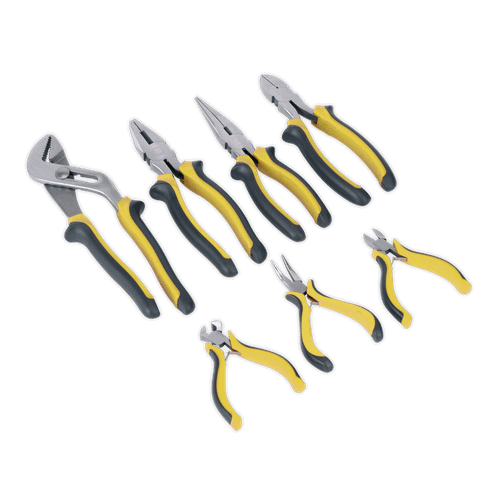 Sealey S0757 Comfort Grip Pliers Set 7pc