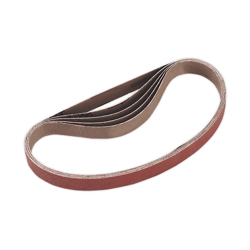 Sealey SA355/B100G Sanding Belt 20 x 520mm 100Grit Pack of 5