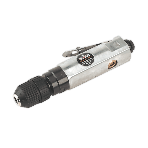 Sealey SA622 Air Drill Straight with 10mm Keyless Chuck Premier