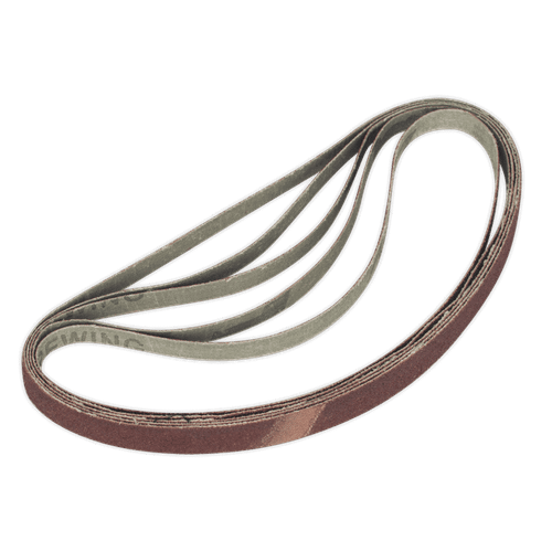 Sealey SBS35/B80GW Sanding Belt 12 x 456mm 80Grit Pack of 5