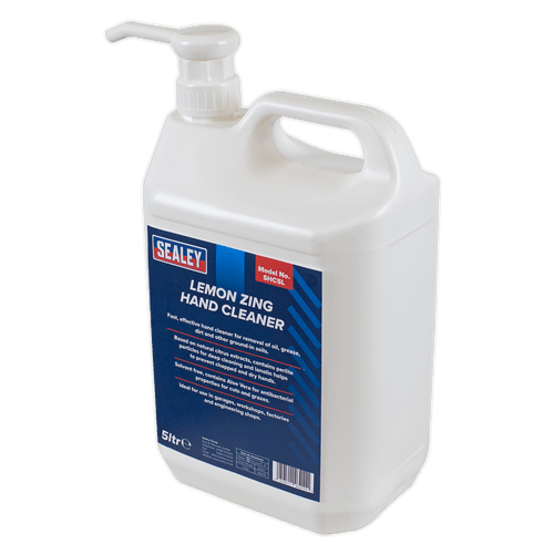 Sealey SHC5L Hand Cleaner 5ltr Lemon Zing