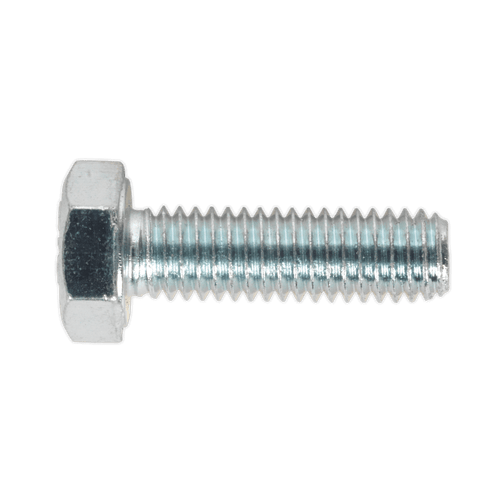 Sealey SS620 HT Setscrew M6 x 20mm 8.8 Zinc DIN 933 Pack of 50