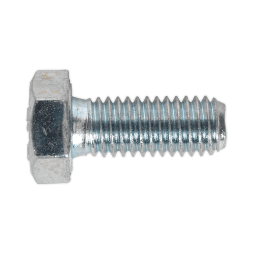 Sealey SS820 HT Setscrew M8 x 20mm 8.8 Zinc DIN 933 Pack of 50