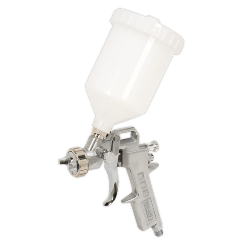 Sealey SSG502 Spray Gun Gravity Feed 1.8mm Set Up