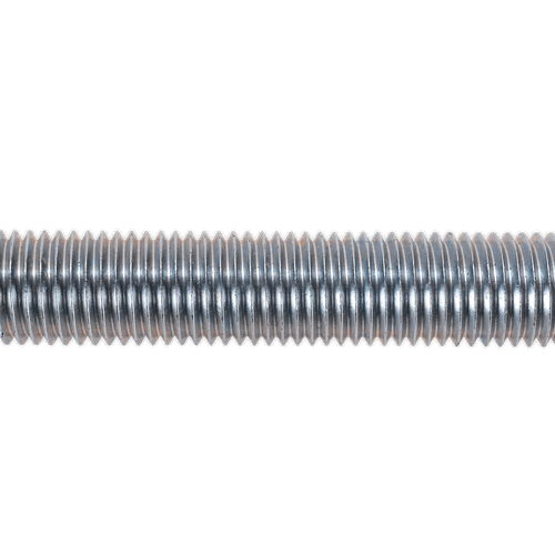 Sealey STUD24 Studding M24 x 1m Zinc DIN 975 Pack of 2