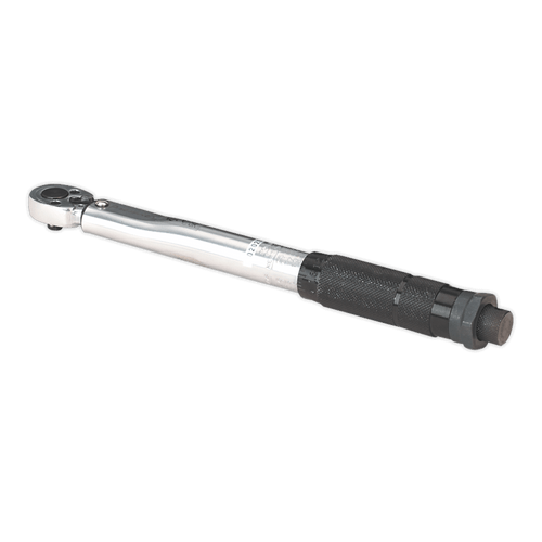 Sealey STW101 1/4"Sq Drive Torque Wrench Micrometer Style - Calibrated