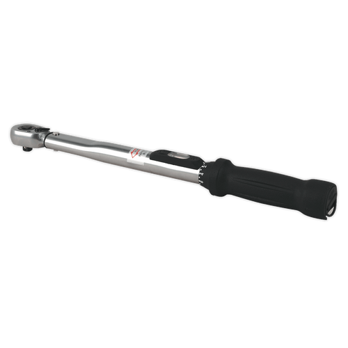 Sealey STW200 Torque Wrench Locking Micrometer Style 3/8"Sq Drive10-110Nm(10-80lb.ft) Calibrated Sealey STW200 Torque Wrench Locking Micrometer Style 3/8"Sq Drive10-110Nm(10-80lb.ft) Calibrated