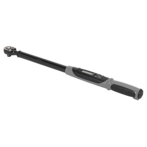 Sealey STW306B Angle Torque Wrench Digital 1/2"Sq Drive 20-200Nm(14.7-147.5lb.ft) Black Series