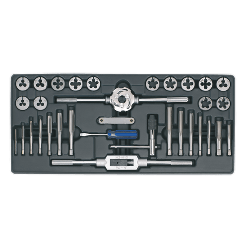 Sealey TBT26 Tool Tray with Tap & Die Set 33pc