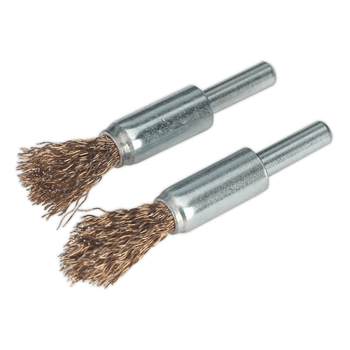 Sealey VS1801 Decarbonising Brush Set 2pc