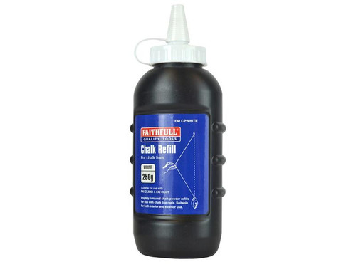 Faithfull FAICPWHITE Chalk Powder White 250g