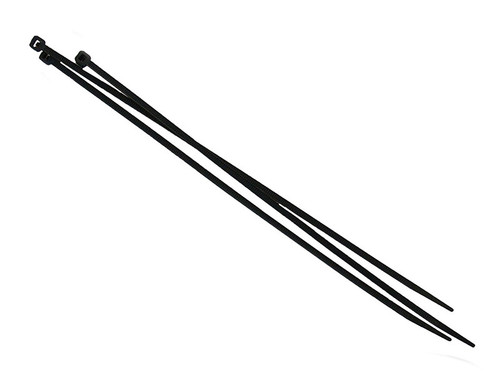 Faithfull 3.6 x 200mm Cable Ties Black FAICT200B (100 Pack)