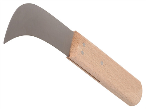 Faithfull FAIKLINO Lino Knife 75mm (3in) - Beech Handle