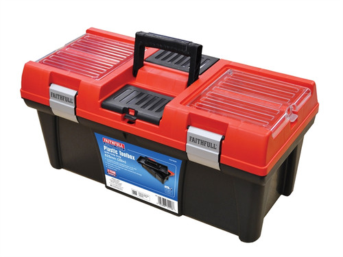 Faithfull FAITB20 Organiser Lid Toolbox 51cm (20in)