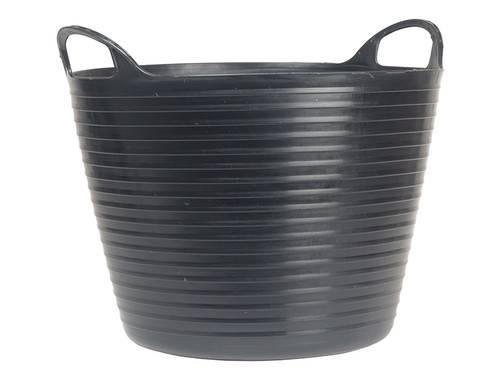 Faithfull FAIFLEX15B Heavy-Duty Polyethylene Flex Tub 15 litres (Black)