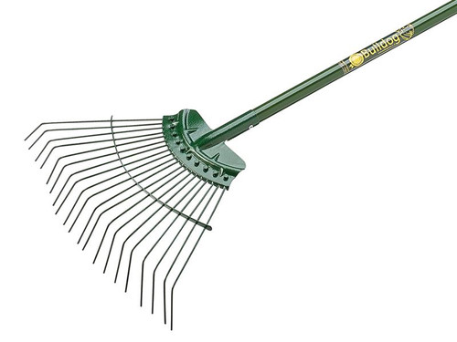 Bulldog BUL7105 Evergreen Lawn Rake Aluminium Shaft