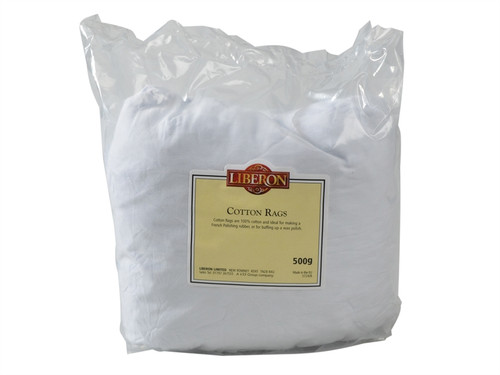 Liberon LIBCR500G Cotton Rags 500g