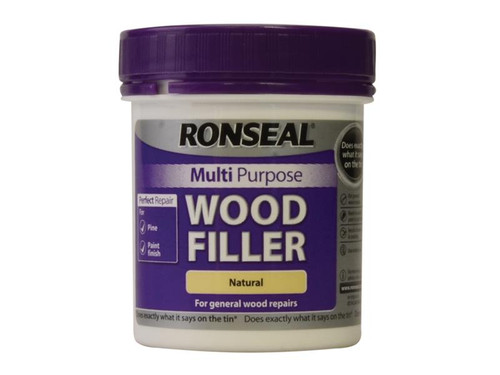 Ronseal RSLMPWFN250G Multi Purpose Wood Filler Tub Natural 250g