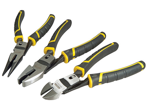 Stanley Tools STA072415 FatMax Compound Action Pliers Set 3 Piece