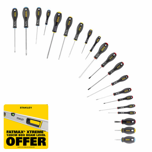 Stanley Tools FatMax Screwdriver Set 20 Piece