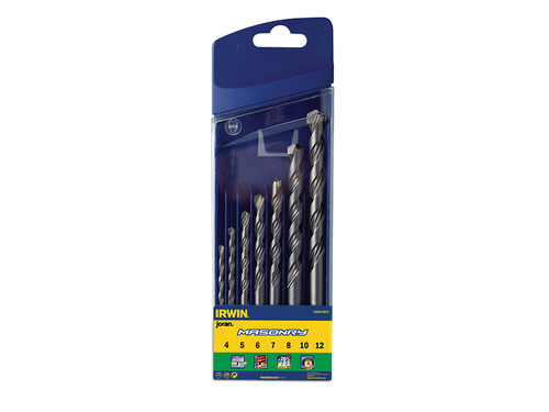 Masonry Drill Bit Set 7 Piece 4-12mm | Toolden