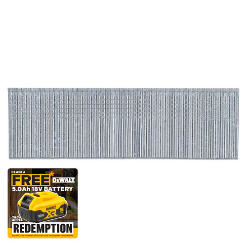 DeWalt DEWDNBSB1632 16Ga Galvanised Finish Nails 32mm Pack of 2 500  | Toolden