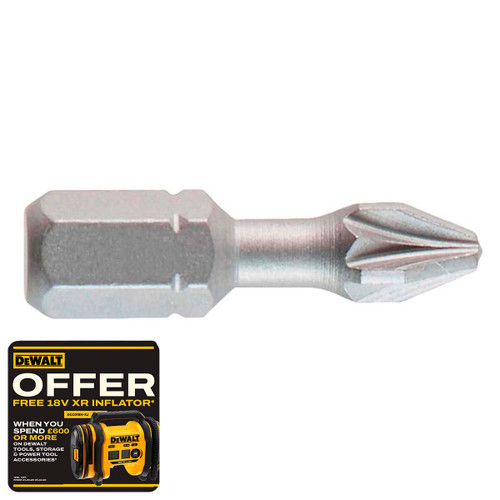 DeWalt DEWDT7211QZ DT7211 Torsion Bits PZ1 25mm Pack of 5