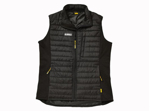 DeWalt FORCEL Force Black Lightweight Padded Gilet - L (46in) | Toolden