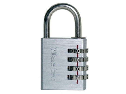 Master Lock MLK7640 Aluminium 40mm 4-Digit Combination Padlock | Toolden