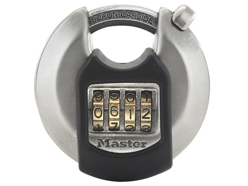 Master Lock MLKM40NUM Excell Discus 4-Digit Combination 70mm Padlock