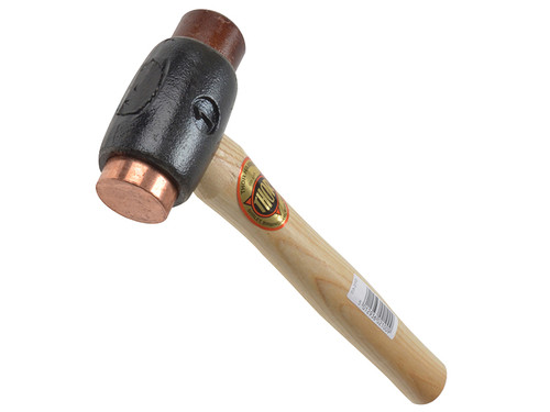 Thor THO210 210 Copper / Hide Hammer Size 1 (32mm) 710g | Toolden