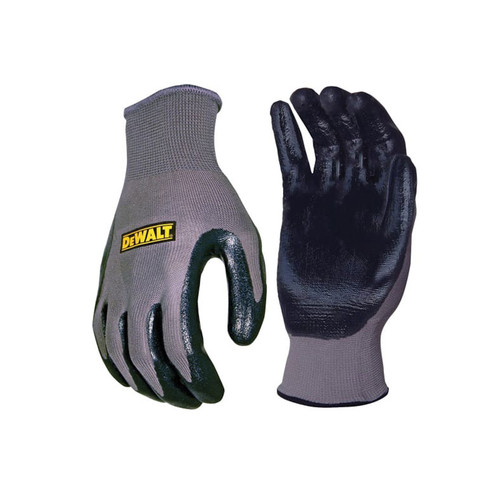 DeWalt DPG66L DPG66 Nitrile Nylon Gloves - Large | Toolden