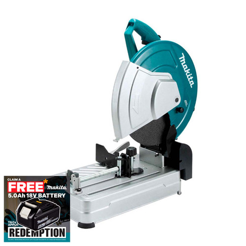 Makita DLW140Z Twin 18V LXT Brushless Cordless Cut-Off Saw Body Only  | Toolden