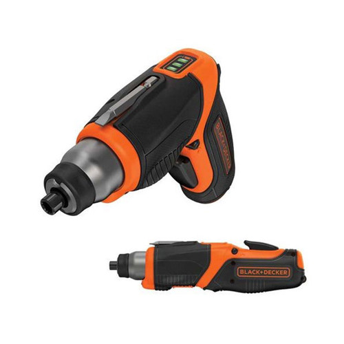 Black & Decker CS3653 3.6V 1.5Ah Li-Ion Cordless Screwdriver with LED Worklight | Toolden